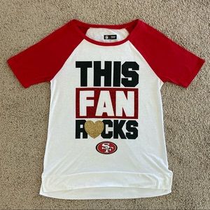 49ers Graphic T-Shirt - Girls 12/14 or Women’s S